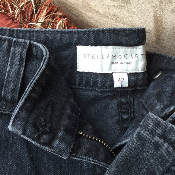 STELLA MCCARTNEY TALL JEANS SIZE 42 NWOT - Picture 3 of 7